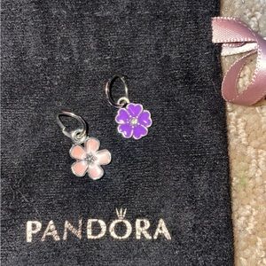 PANDORA CHARMS - SET OF 2🌸✨
